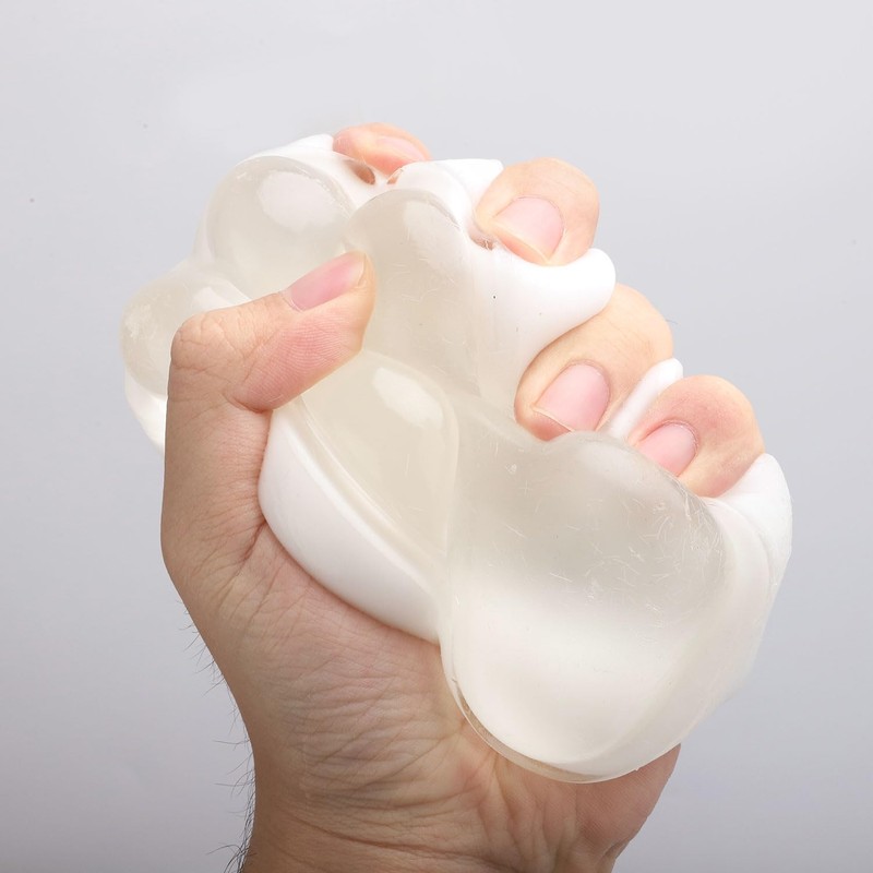 BOXOB Big Cat Paw Squeeze Toys, Cute Soft Large Cat