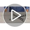 MIKEL´S Mikel's CC-14P Llave de Cruz Plegable 14” (13/16” -