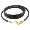 Hooshing 12FT Propane Quick Connect Hose with Propane Elbow Adapter