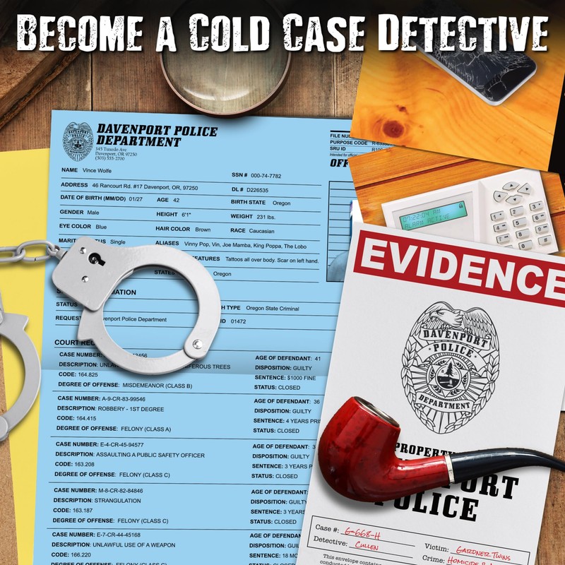 Unsolved Case Files | Gardner, Avery - Active Murder Mystery