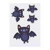 4 x 'Cute Bat Flying' Temporary Tattoos - Water Resistant,