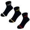 Iris Plaza Men's Socks, PU Socks, 6 Pair Set, 9.8