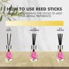 Xcleen 3 Pack Reed Diffuser, Scented Oil Diffuser with 15