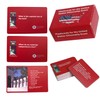 US Citizenship Flash Cards 2025, 3.5”x2.5” Flashcards for The United