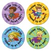 (Pack of 48) 40mm Superhero Thank You for Coming to