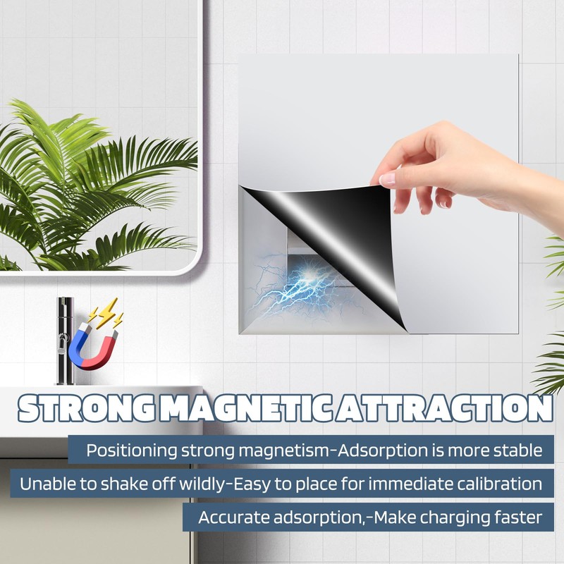 ziyue Square Magnetic Vent Cover 12Inches Extra Thick Magnetic Register