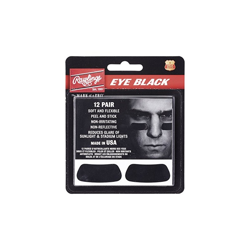 Rawlings Eye Black Seal Type EB12 (12 Pairs / 24