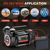 Poafamx 12V DC Fuel Transfer Pump, 16 GMP 600W Self