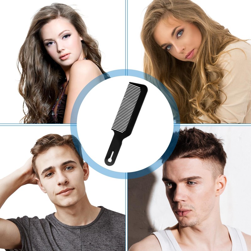 3 Pack Barber Combs - Blending, Fine Tooth Styling, Heat