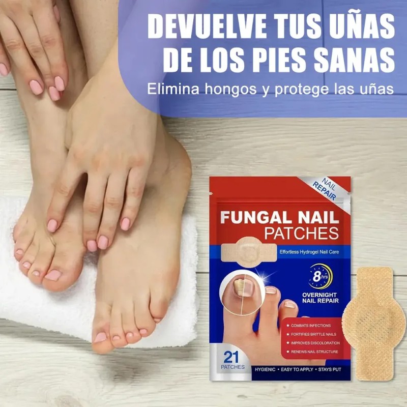 42pz Parches Antimicóticos For El Tratamiento De Uñas 2026
