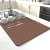 Dish Drying Mat for Kitchen Counter,Drying Mat for Dish Rack,Absorbent