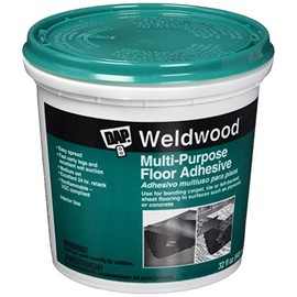 DAP 7079800141 Multi Purpose Floor Adh Qt Raw Building Material, Off White