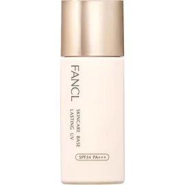 FANCL Skin Care Base, Lasting UV (SPF34, PA+++), Beige, Makeup Base (Prevents Sebum Damage/Pores/Anti-Glare)