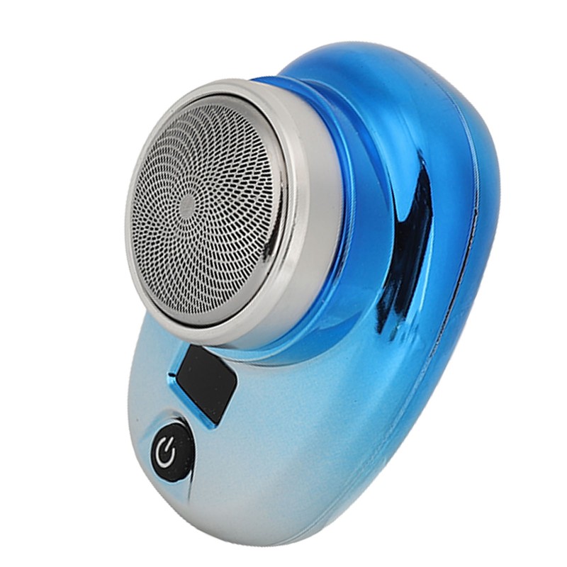 Electric Beard Trimmer Cordless Mini USB Rechargeable LED Display Waterproof