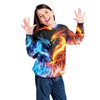 Okiretin Boys Girls Dragon 3D Graphic Hoodies Cool Unisex Casual