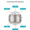 EMI RFI Shielding Wire Loom Metal Tinned Copper Grounding Braided