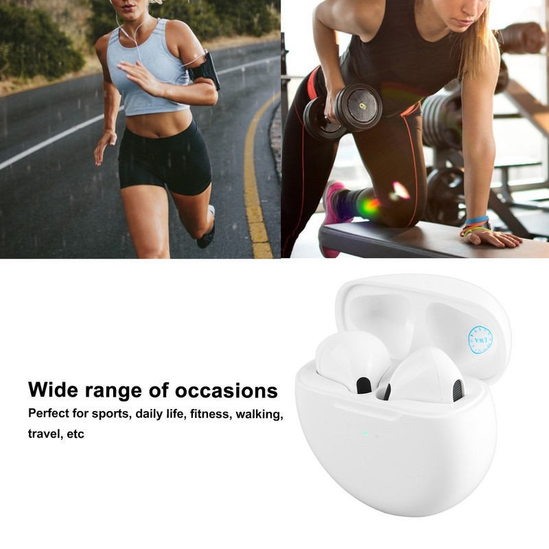 Wireless Earbuds Multifunction HD Noise Canceling HiFi Stereo Sound Deep