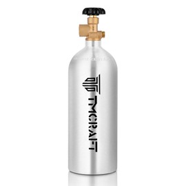 TMCRAFT 15 Cu.Ft Nitrogen Cylinder, High-Strength Aluminum Alloy Inert Gas Tank, DOT Approved Gas Tank with CGA-580 Valve (Ships Empty)