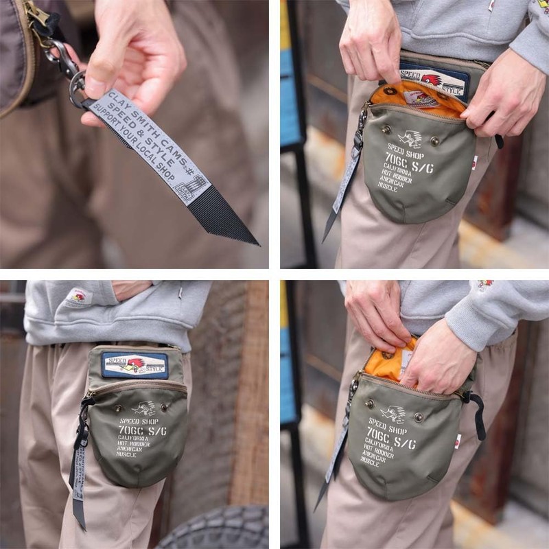 Crasmith WARRIOR CSY-5112 Body Bag, Braun