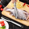 Nuyoah Fish Scale Remover, Fish Scale Remover, 304 Stainless Steel