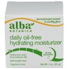 Alba Botanica Hawaiian Oil-Free Moisturizer, Aloe & Green Tea, 3