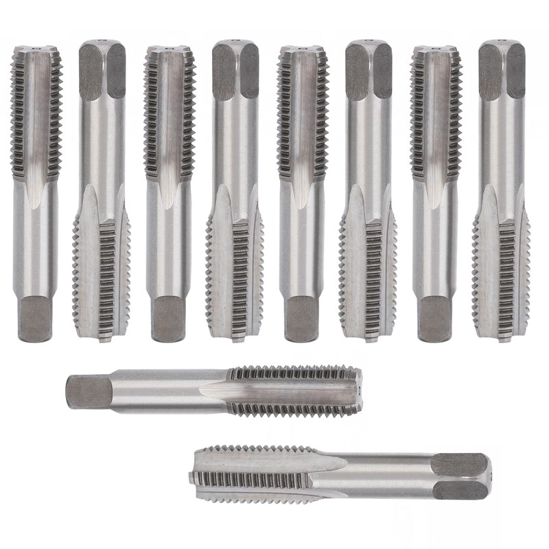 10pcs M16 Hand Screw Tap Alloy Tool Steel High Hardness
