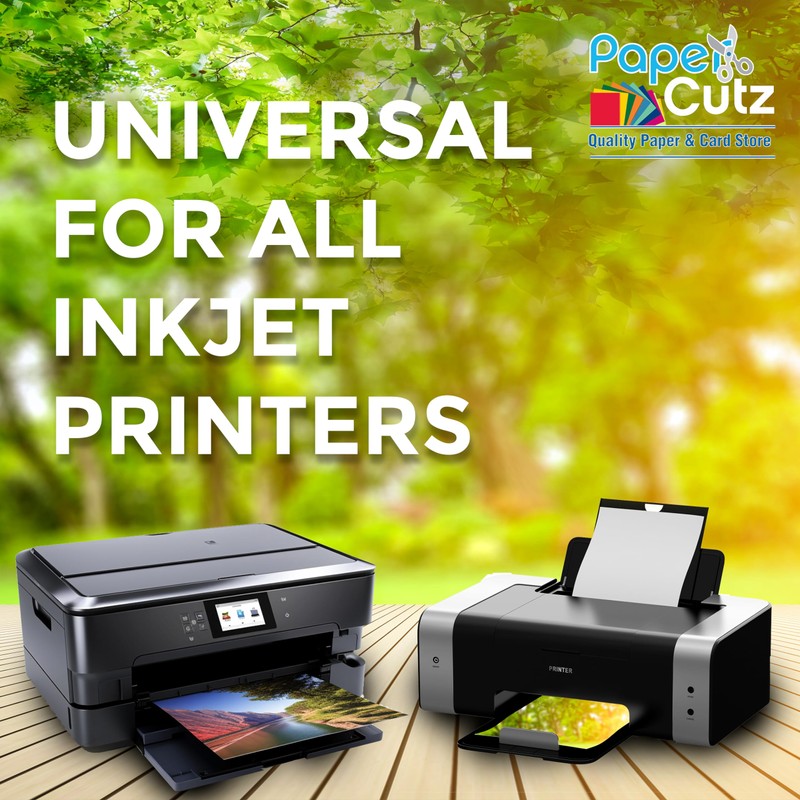 Papercutz A4 Glossy Inkjet Printer Paper, 100 Sheets (200GSM) -