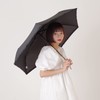 Nifty Colors 1540BK Folding Umbrella, Ruffle Carbon Lightweight Mini 55