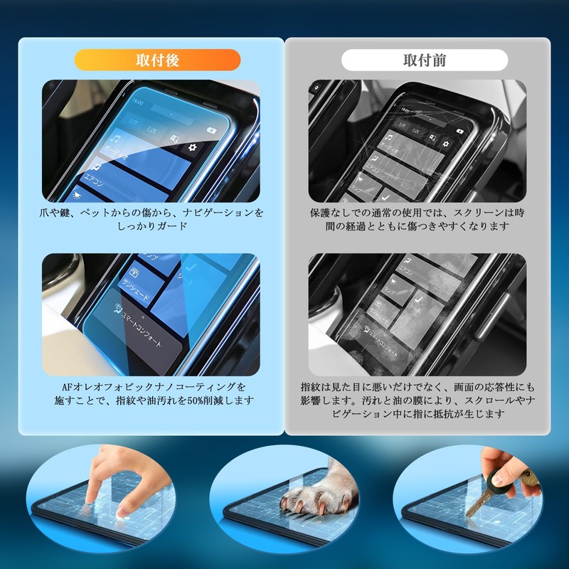 LFOTPP New Alphard 40 Series 2023 Model Rear Multi-Operation Panel,