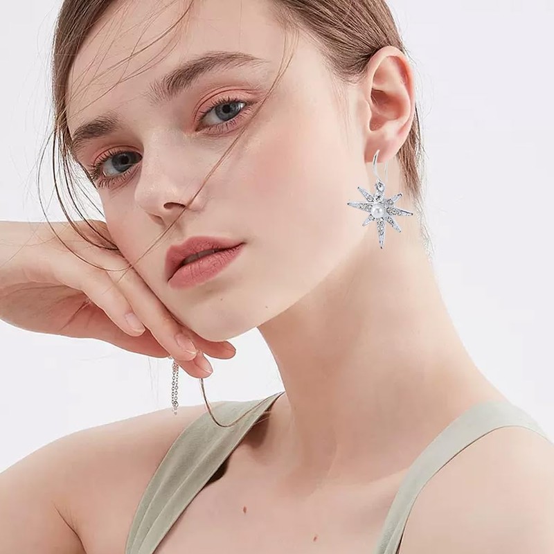 Beebeecraft 10 x Sterling Silver Fish Earring Craft Set