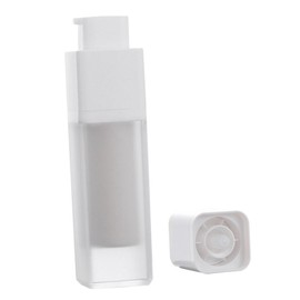 Gatuida Frosted Refillable Lotion Pump Bottle Airless Vacuum Dispenser for Travel Toiletries Skincare and Cosmetics Lightweight and Leak Design for Business Trips