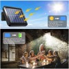 Outdoor Solar Street Light Motion Sensor Lamp Garage Dusk To