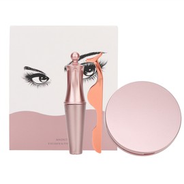 Magnetic Liquid Eyeliner Natural False Eyelashes Kit Magnet Fake Eyelashes Lashes Tweezers 001#