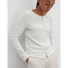 someday Damen Langarmshirt | KALMINA Slim Cardigan aus Jersey Milk,
