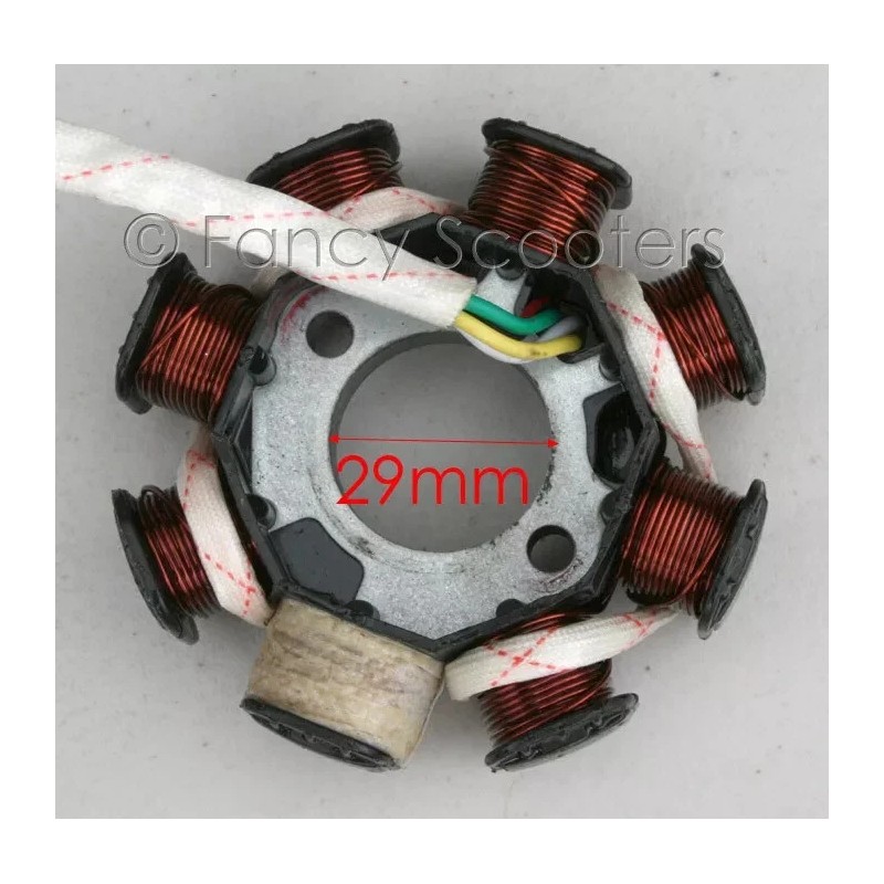 FANCY SCOOTERS Ice Bear Maddog PST150-19 Trike, Stator Magneto Coil