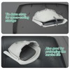 ERGOSEAT Folding Boat Seat Padded Folding Boat Chair with Backrest