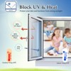 Niviy One Way Window Privacy Film with Installation Tools Window