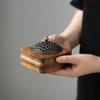 SITEDAN Incense Burner, Incense Burner, Wooden Incense Plate, Buddhist Altar