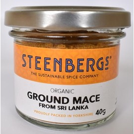 Steenbergs Organic Ground Mace Powder Standard Jar - 40g