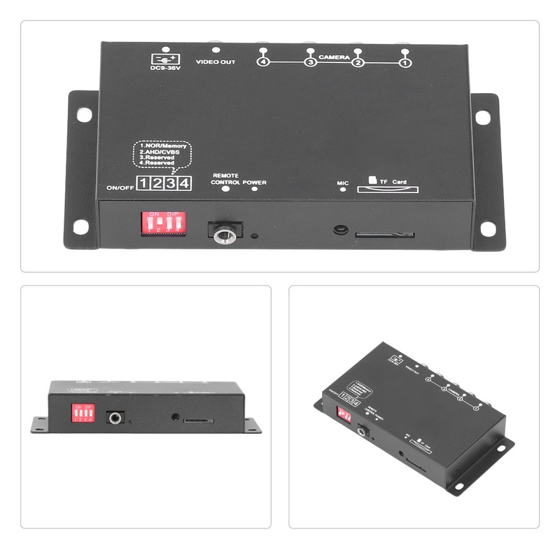 Mobile Digital Video Recorder 4 Channel Mini MDVR 1080P for