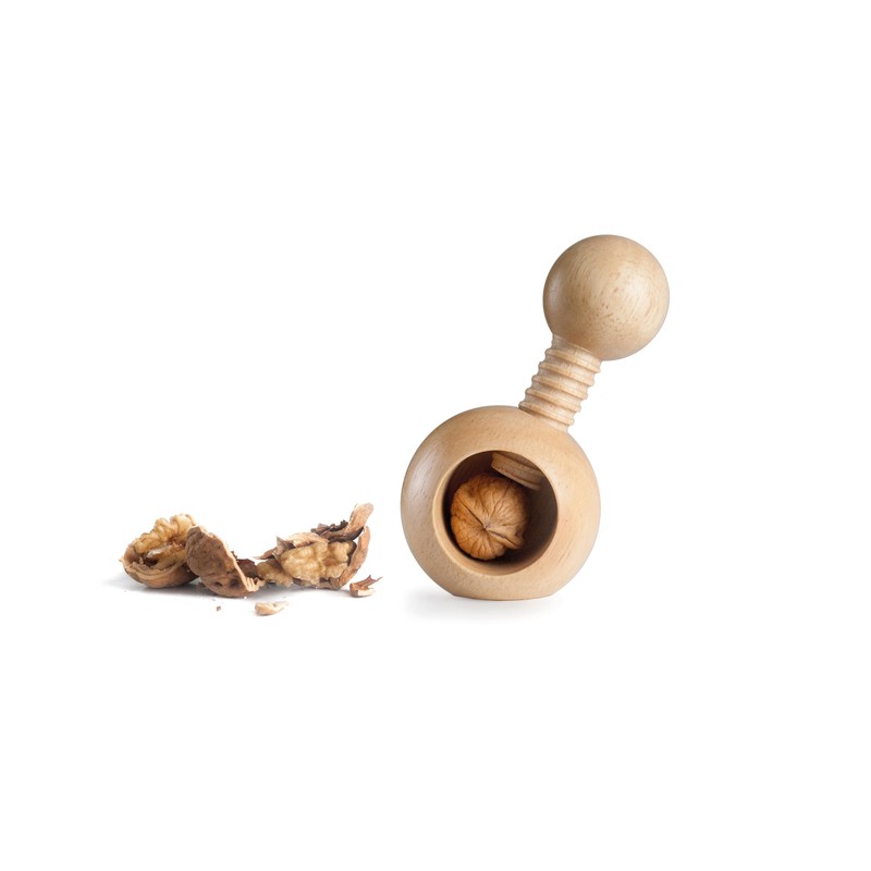 IBILI Nutcracker Natural Dial Beech Wood 7cm