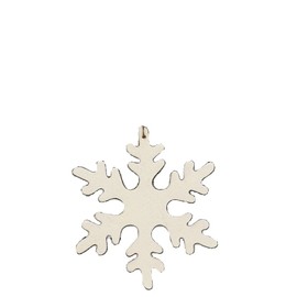 CWI Gifts 4" Snowflake Christmas Ornament, Multi