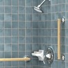 AquaChase Natural Bamboo Grab Bar for Bathroom & Toilet, ADA