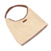 Shoulder Bag for Women Soft PU Leather Minimalistic Top Handle