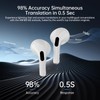 AI Language Translator Earbuds,Translation Earbuds Real time，144 Languages Bluetooth Translator