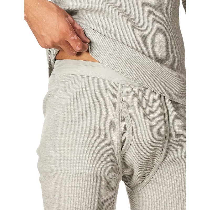 Smith's Workwear Men's Men's Thermal Sets Underwear, Heather Grey, Small