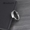ZatRuiZE Mens Tungsten Carbide Ring 8MM Womens Ring Wedding Engagement