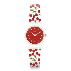 Swatch Cerise Moi Lady LW167 Women's Wrist Watch, Watch 3 ATM