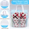 Chapou 8 Packs Mesh Shower Caddy Portable Large Shower Caddy