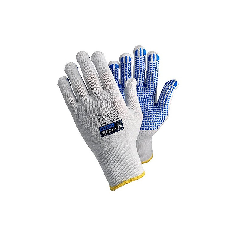 Ejendals Tegera 630 630-10 Textile Gloves Size 10 White /
